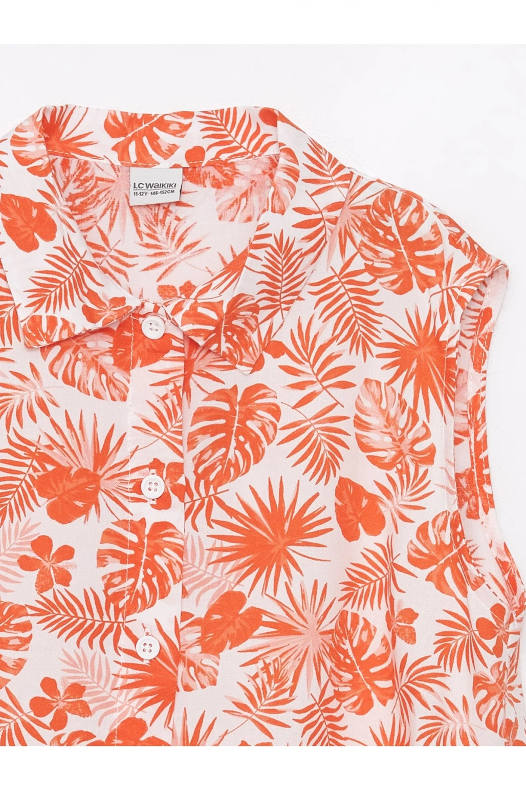 Desenli Kız Çocuk Gömlek