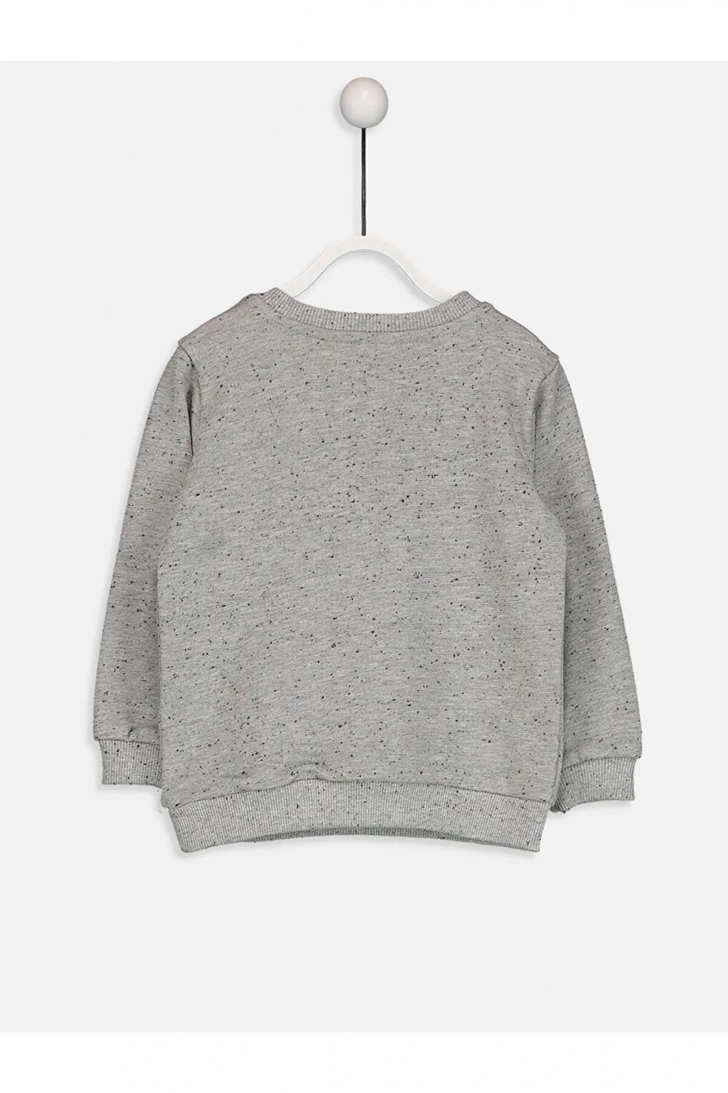 Erkek Bebek Gri Melanj D5P Sweatshirt