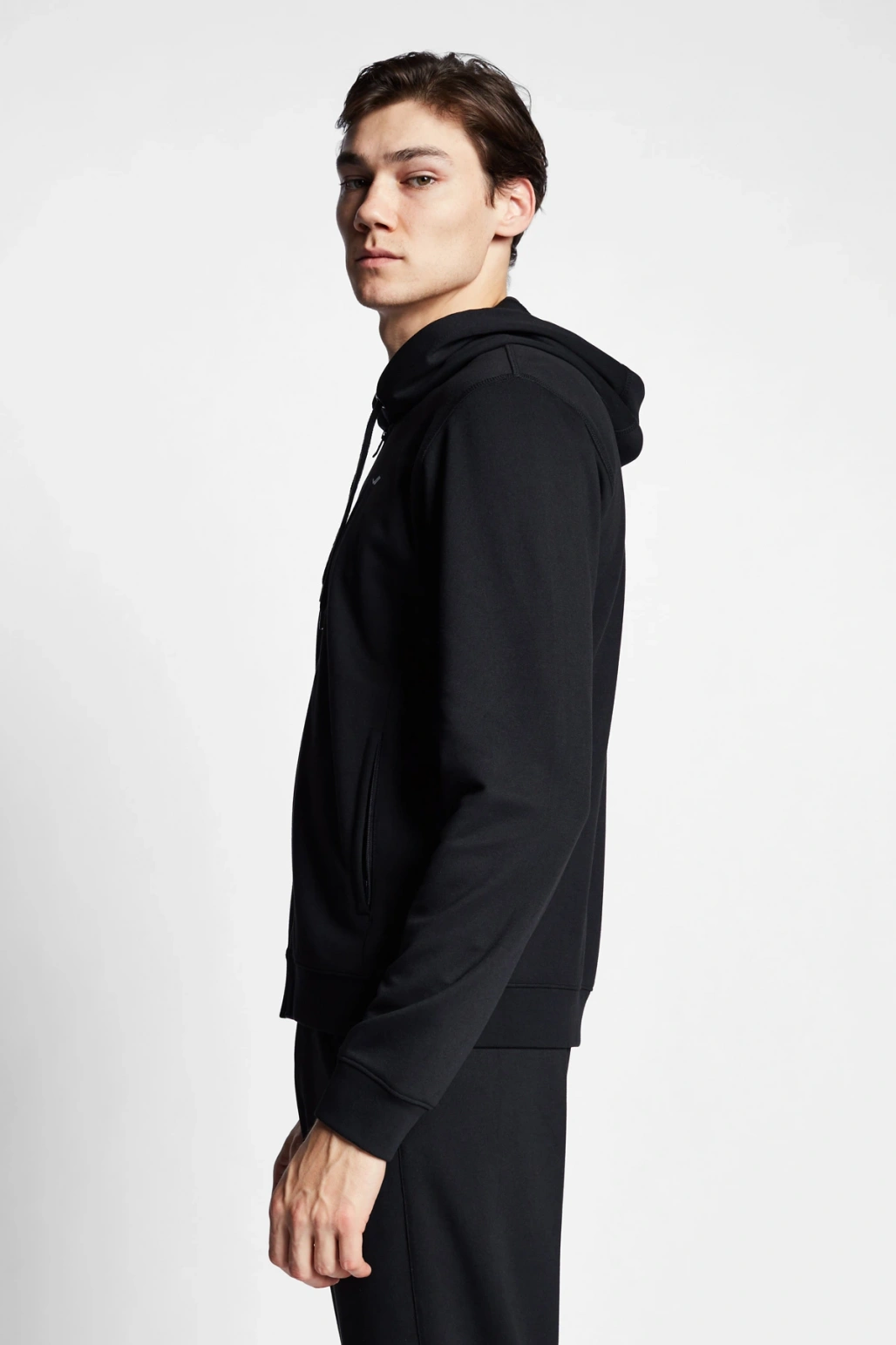 Erkek Fermuarlı Kapüşonlu Sweatshirt 23s-1241-23b