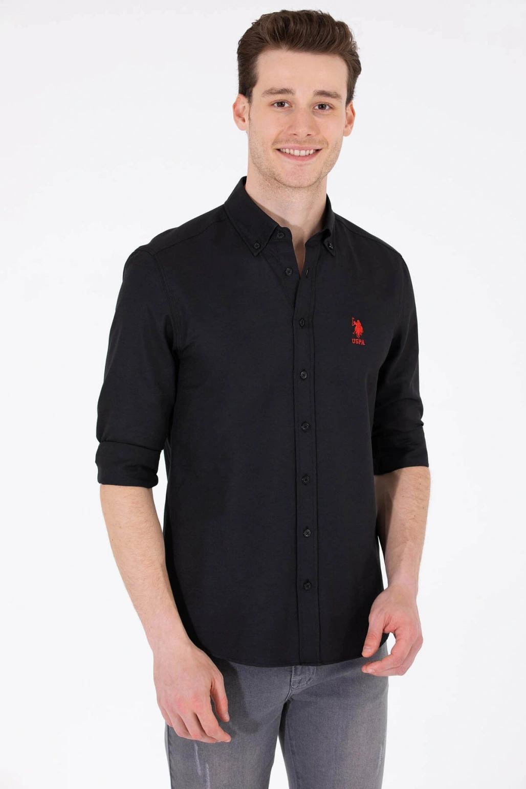 Erkek Gömlek Siyah 1570715 Gox023y