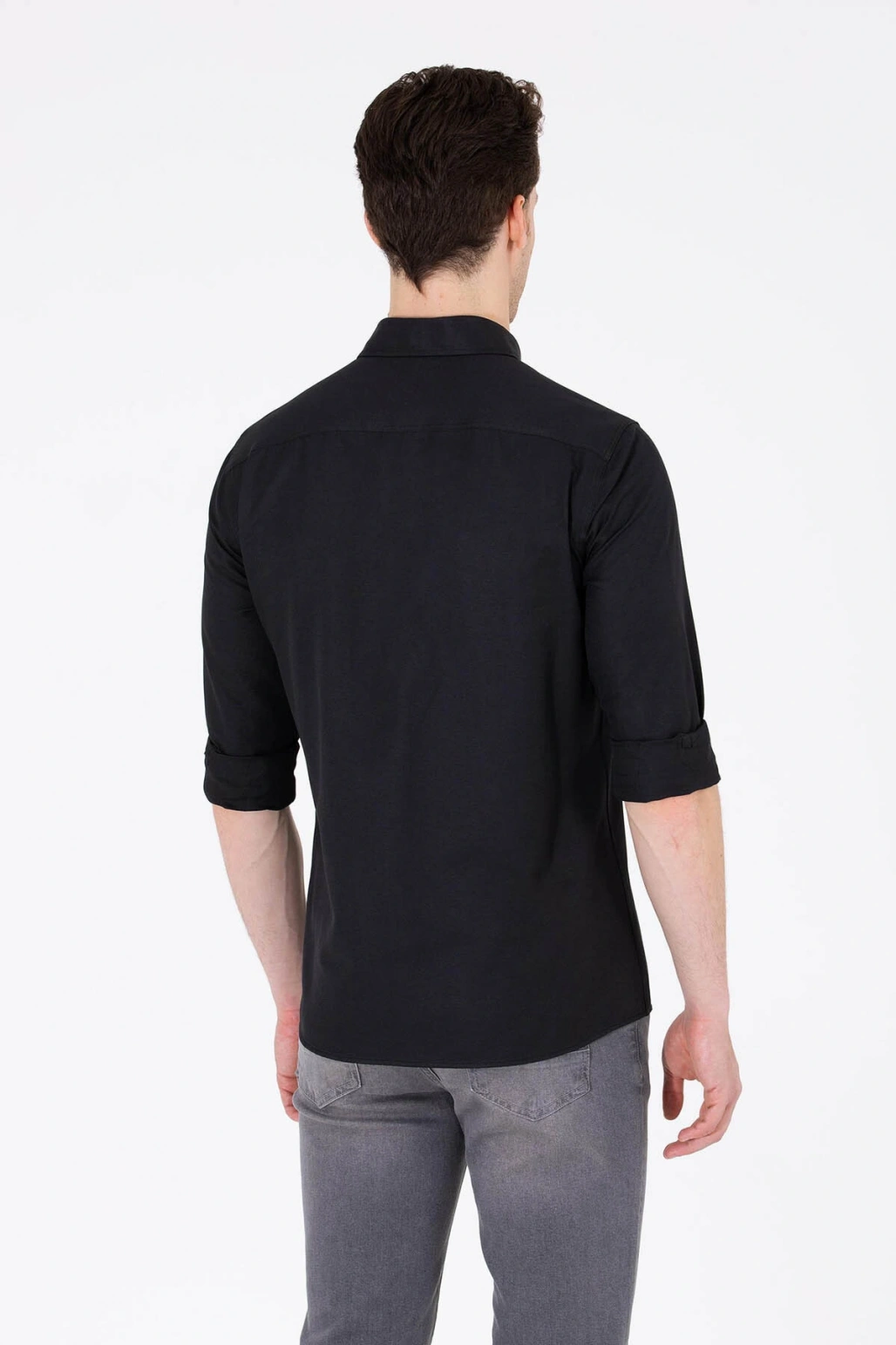 Erkek Gömlek Siyah 1570715 Gox023y