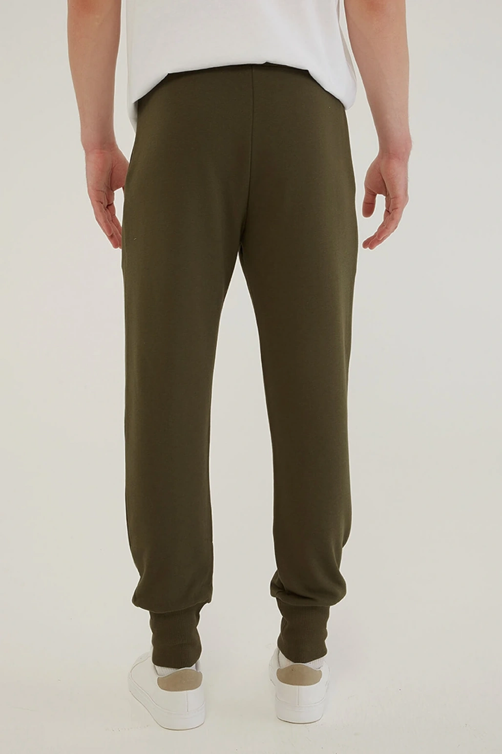 Erkek Haki Jogger Eşofman Alt