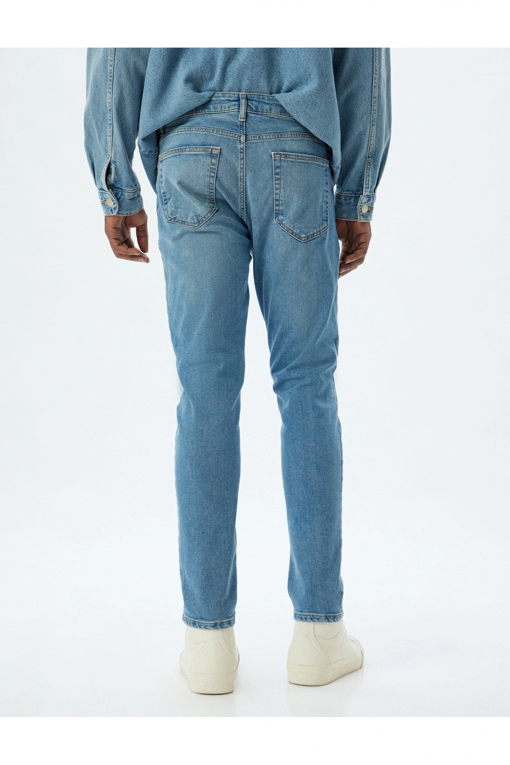 Erkek Jean Pantolon 5wam40017nd Açık Indigo