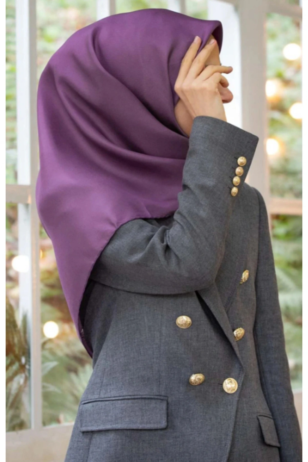 Exclusive Tivil 50691 - 32 - 35486 Mor Düz Renk