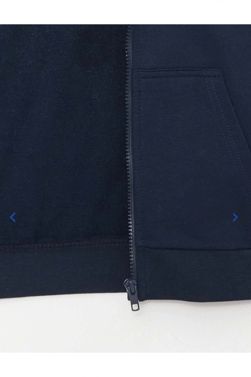 fermuarlı kapşonlu sweatshirt