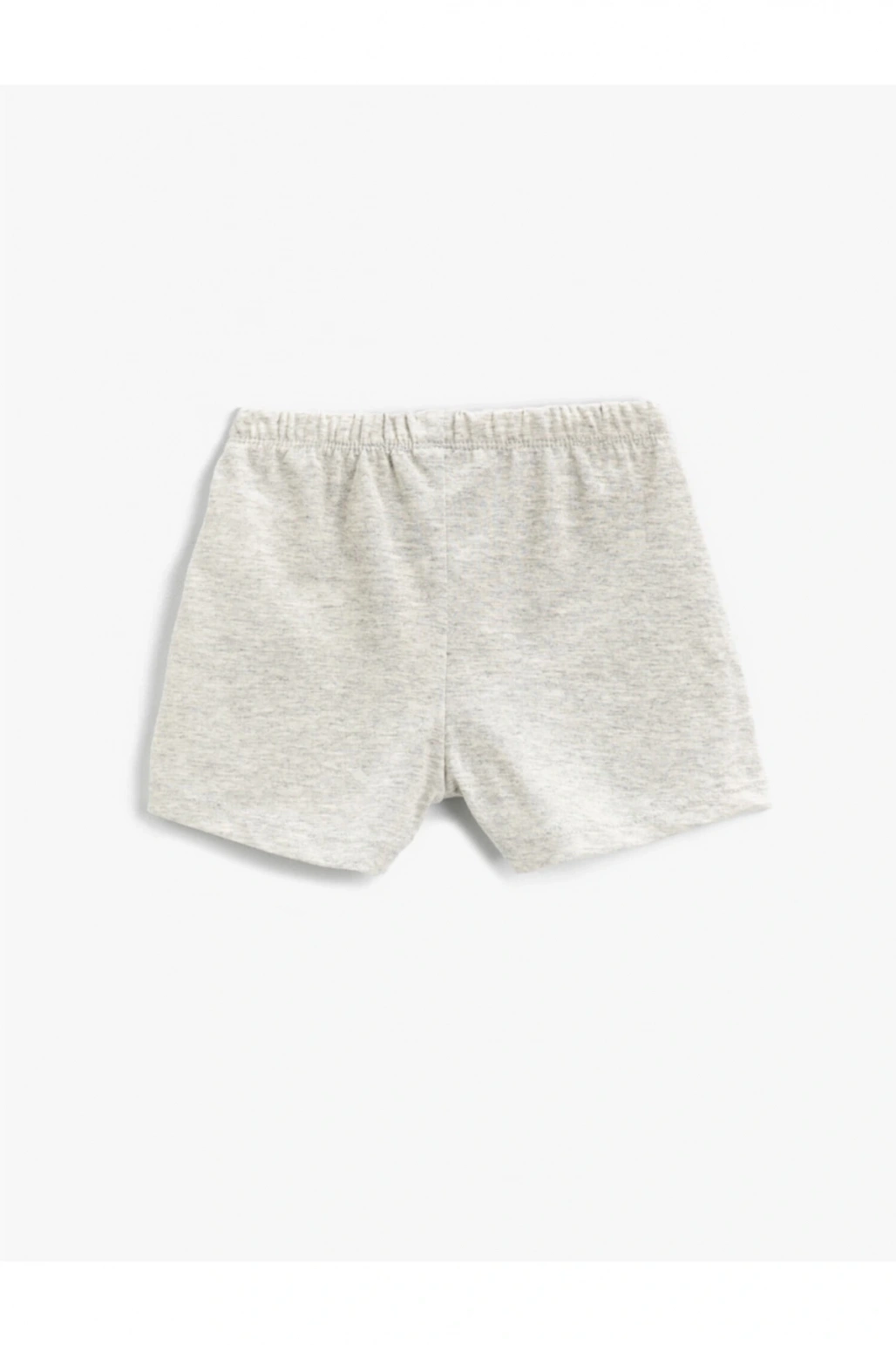 Flamingo Baskılı Şort Pamuklu Beli Bağcıklı