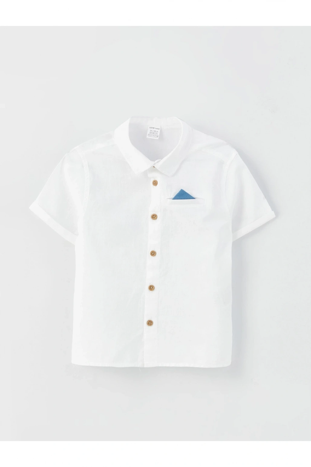 Gömlek Yaka Kısa Kollu Erkek Bebek 3lü Takım