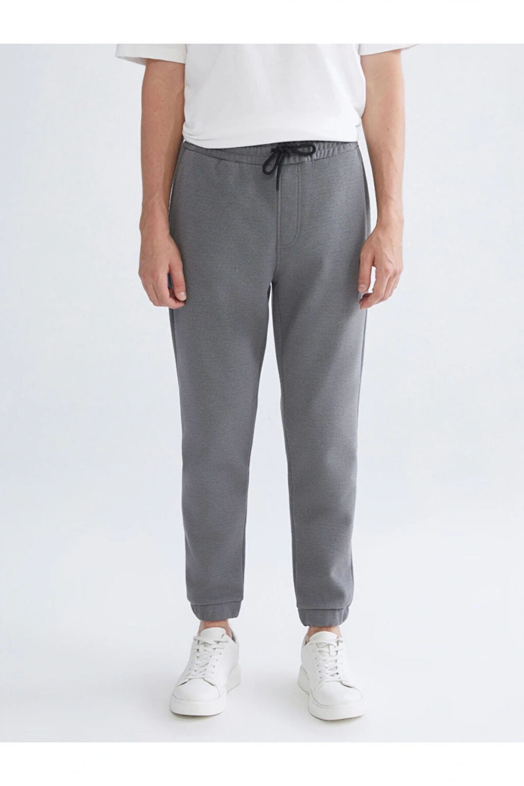 Gri Basic Erkek Jogger Eşofman Altı