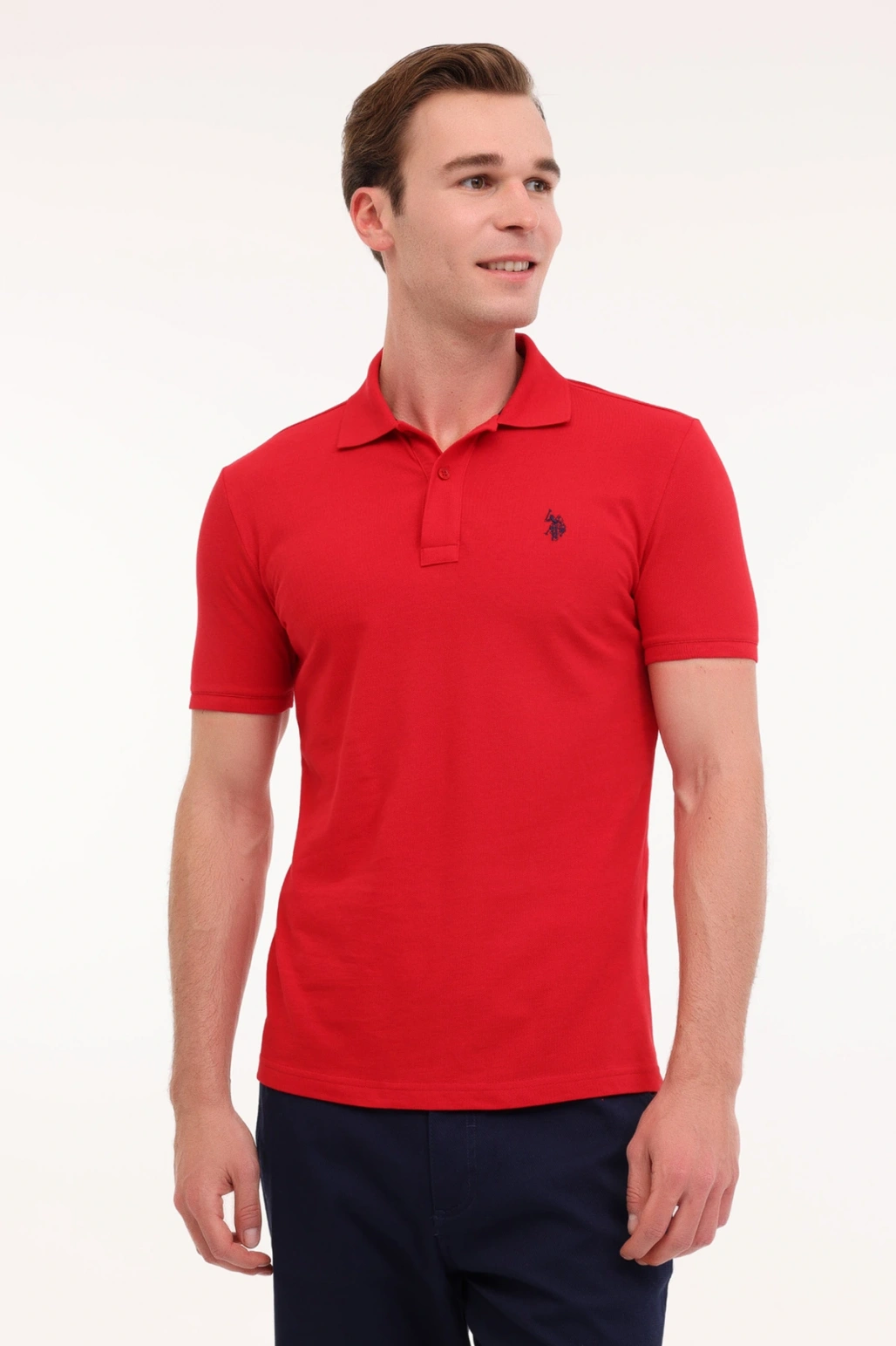 GTP04IY025 Kırmızı Erkek Kısa Kol T-Shirt