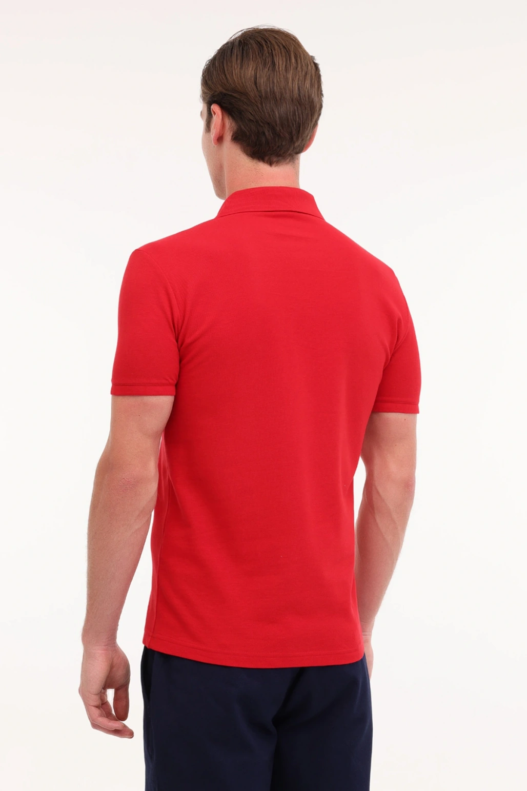 GTP04IY025 Kırmızı Erkek Kısa Kol T-Shirt