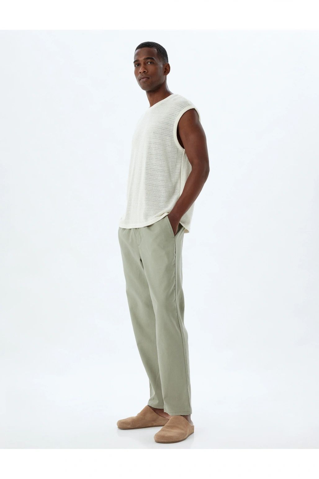 Haki Erkek Jeans 4SAM40052HW