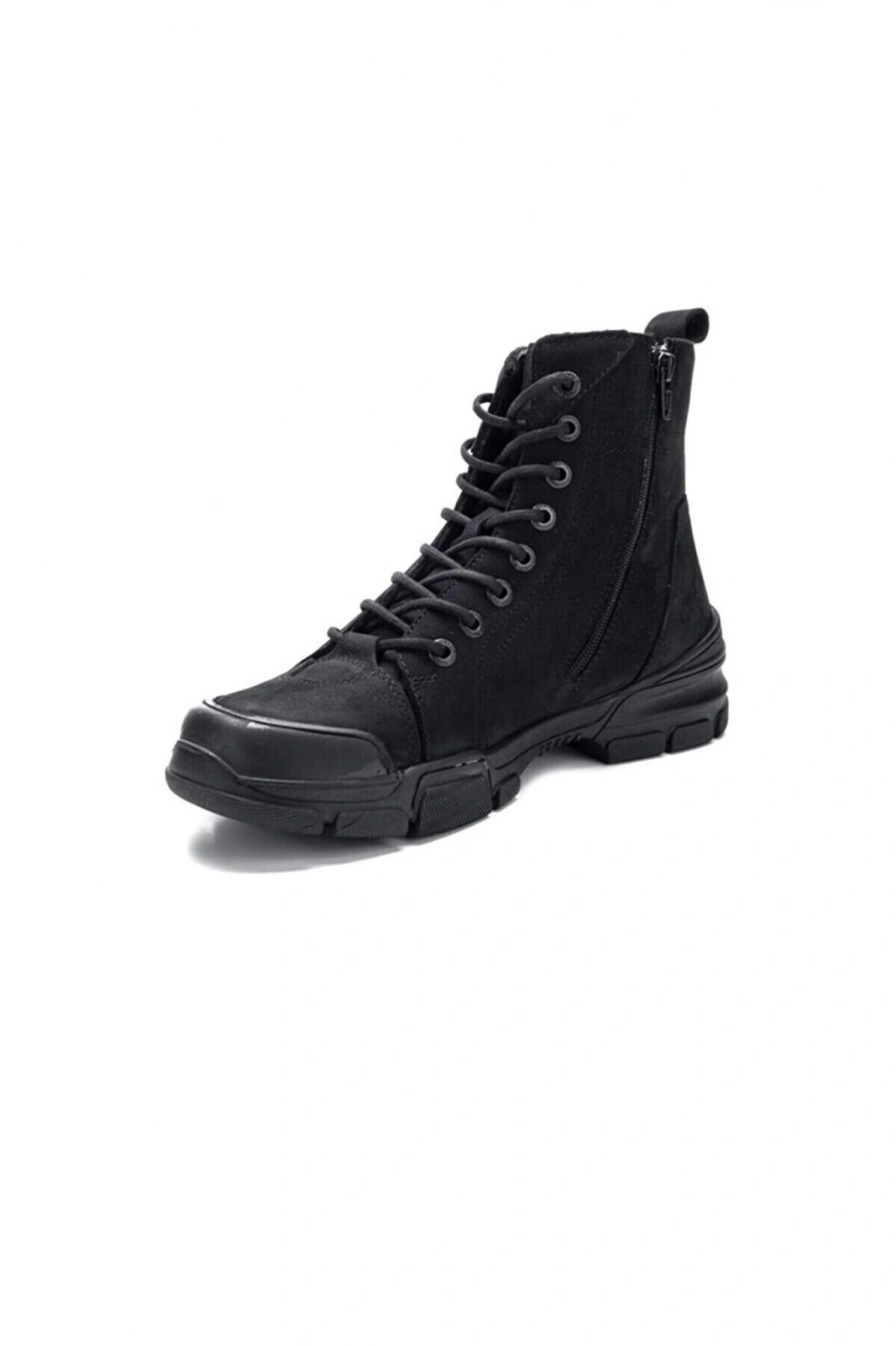 Hammer Jack Bonn Hakiki Deri Siyah Outdoor Kadın Bot