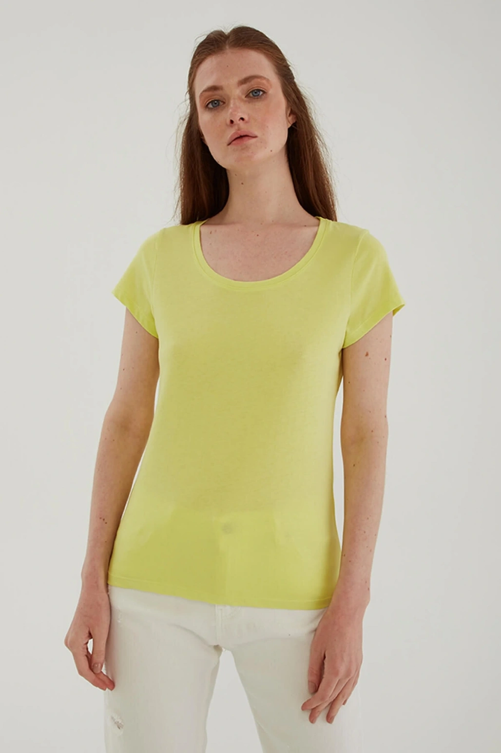 Havuz Yaka T-shirt Yeşil