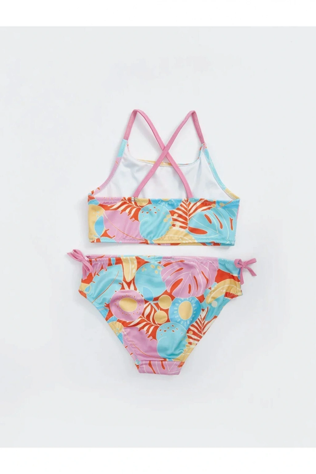 Hızlı Kuruyan Baskılı Kız Çocuk Bikini