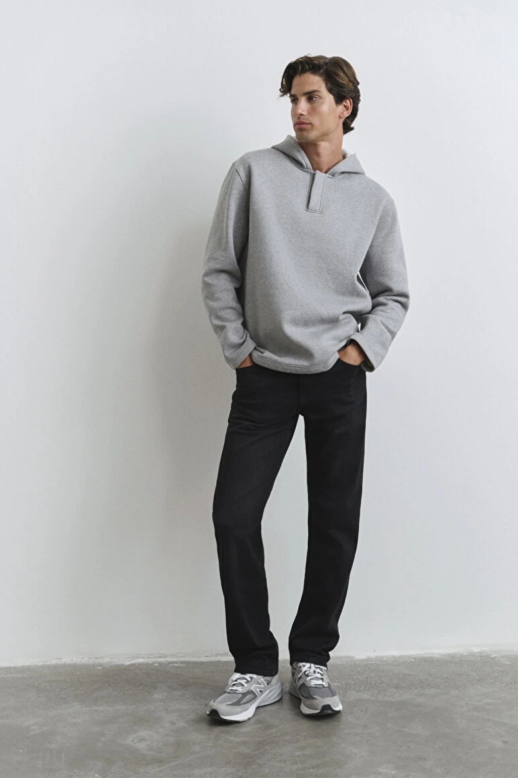 Hunter Lux Black Koyu Antrasit Smoke Jean Pantolon