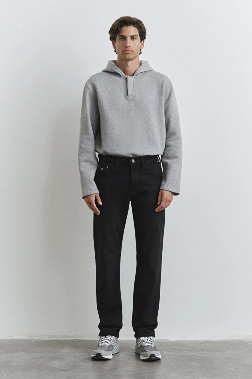 Hunter Lux Black Koyu Antrasit Smoke Jean Pantolon