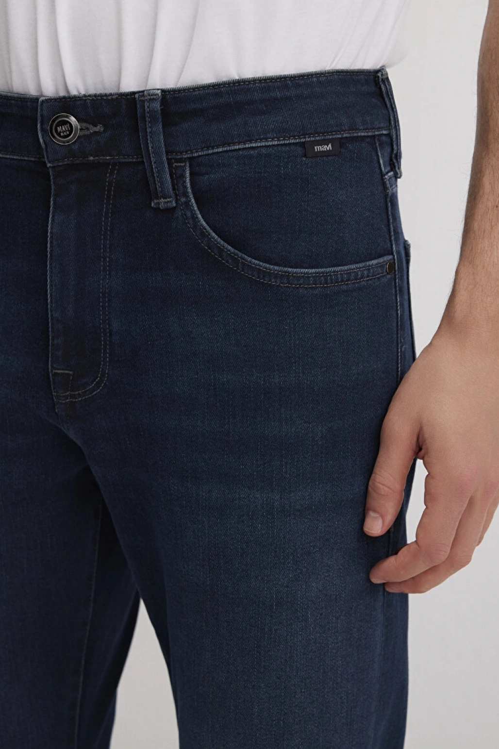 Hunter Lux Black Puslu Koyu Mavi Jean Pantolon