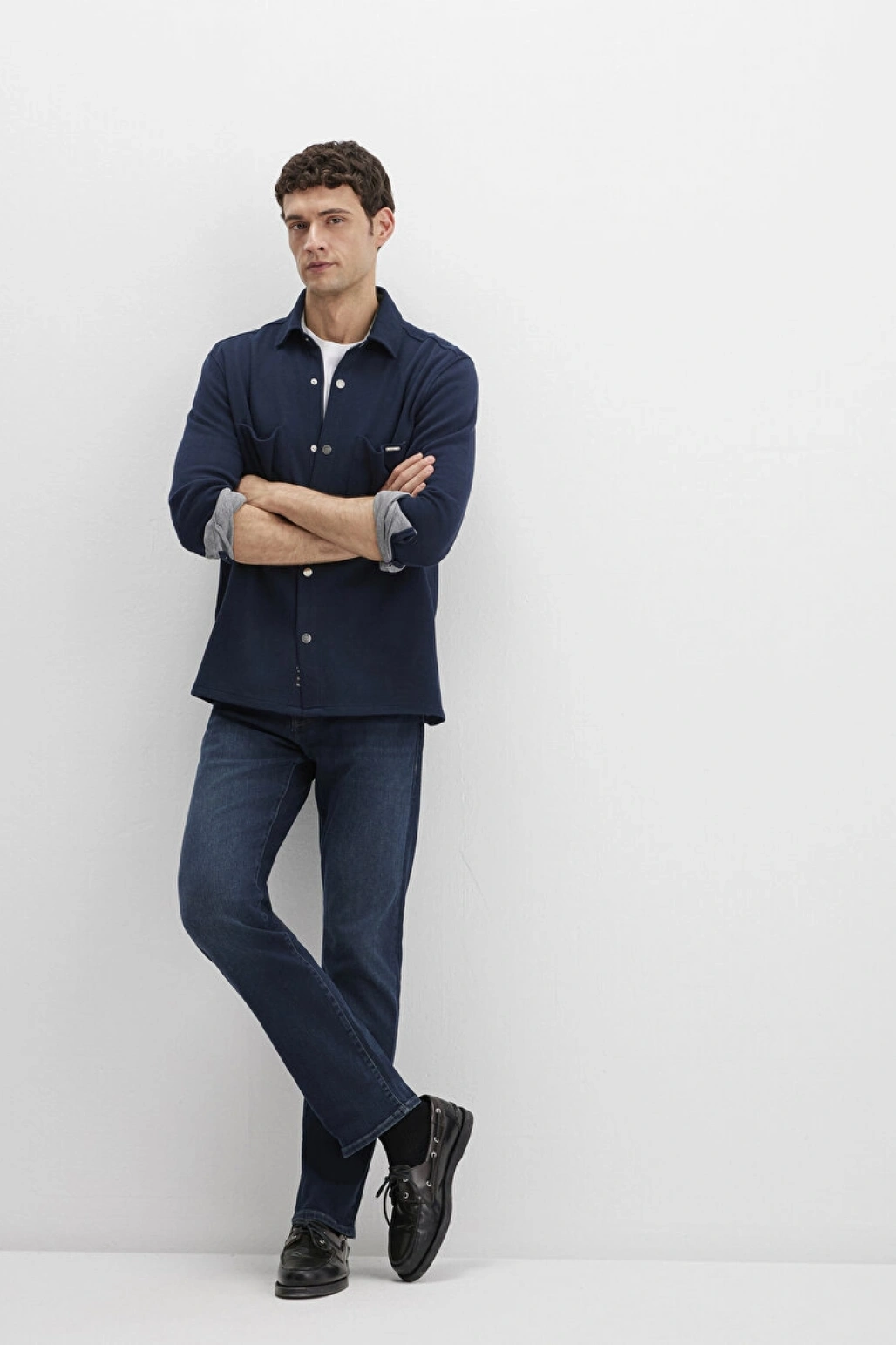 Hunter Lux Black Puslu Koyu Mavi Jean Pantolon