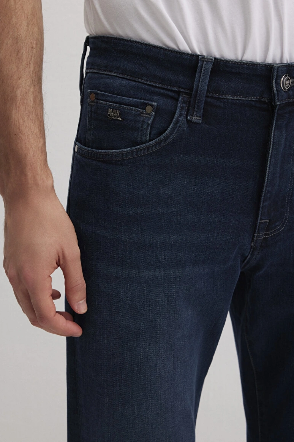 Hunter Lux Black Puslu Koyu Mavi Jean Pantolon