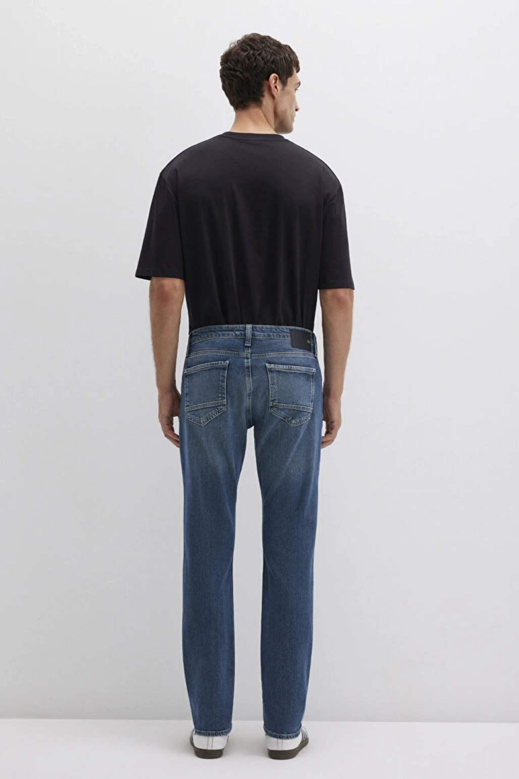 Jake Mavi Pro Indigo Puslu Comfort Jean Pantolon