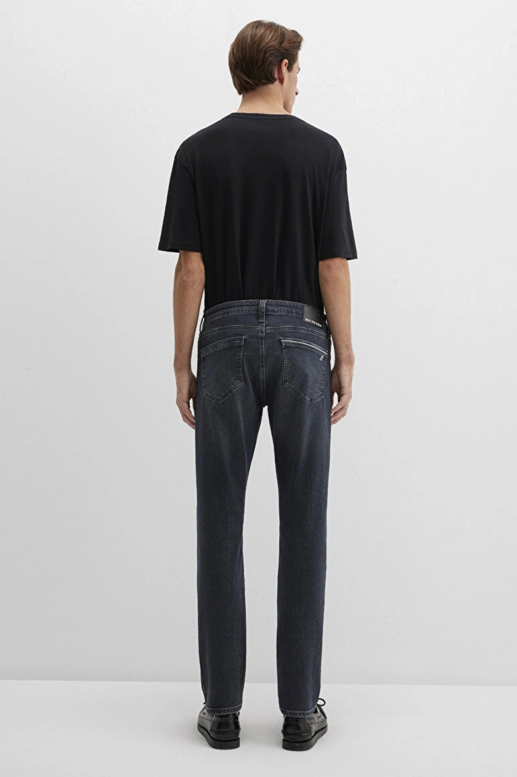 Jake Mavi Pro Vintage Koyu Gri Smoke Jean Pantolon