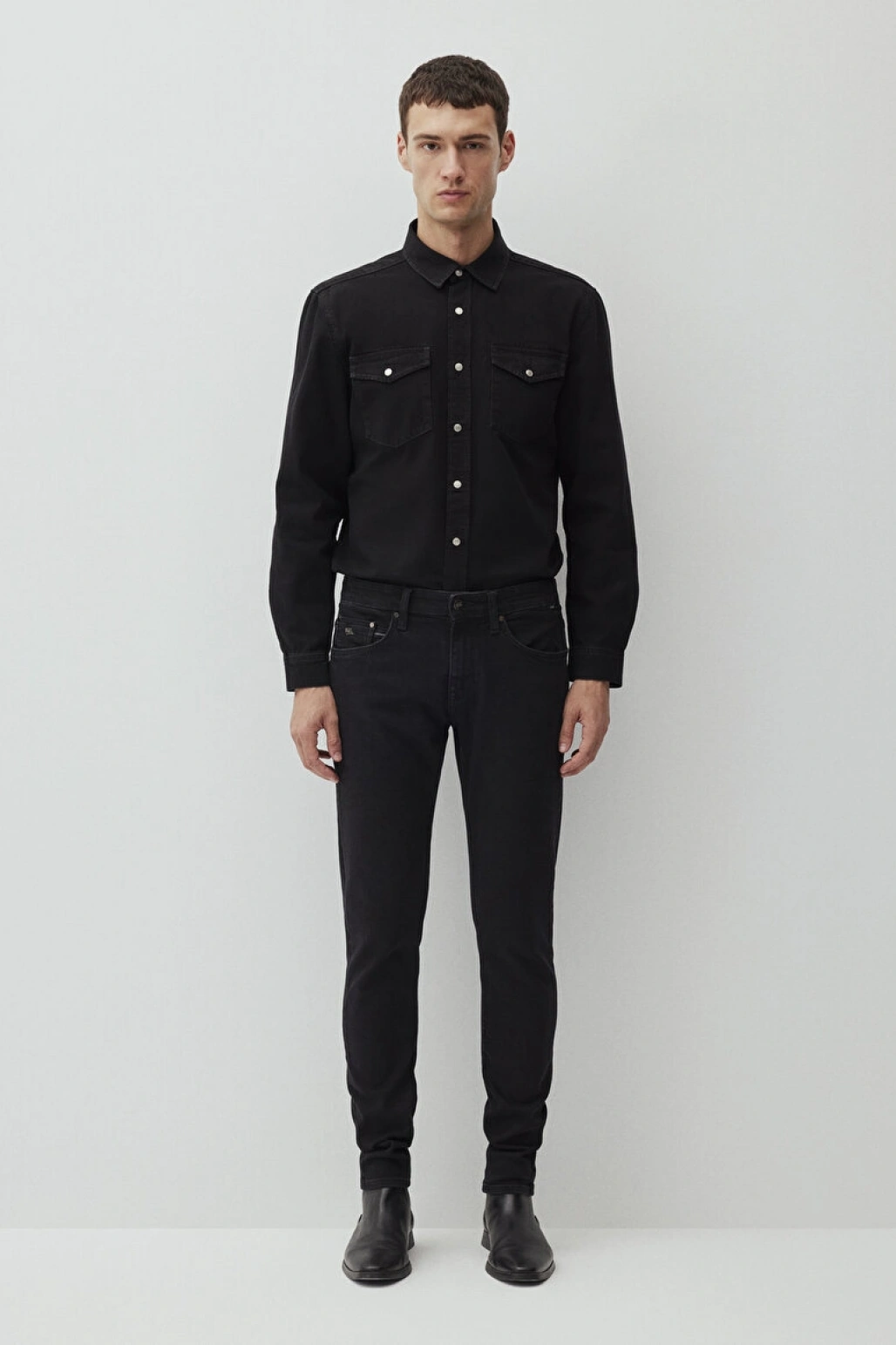 James Lux Black Antrasit Smoke Jean Pantolon