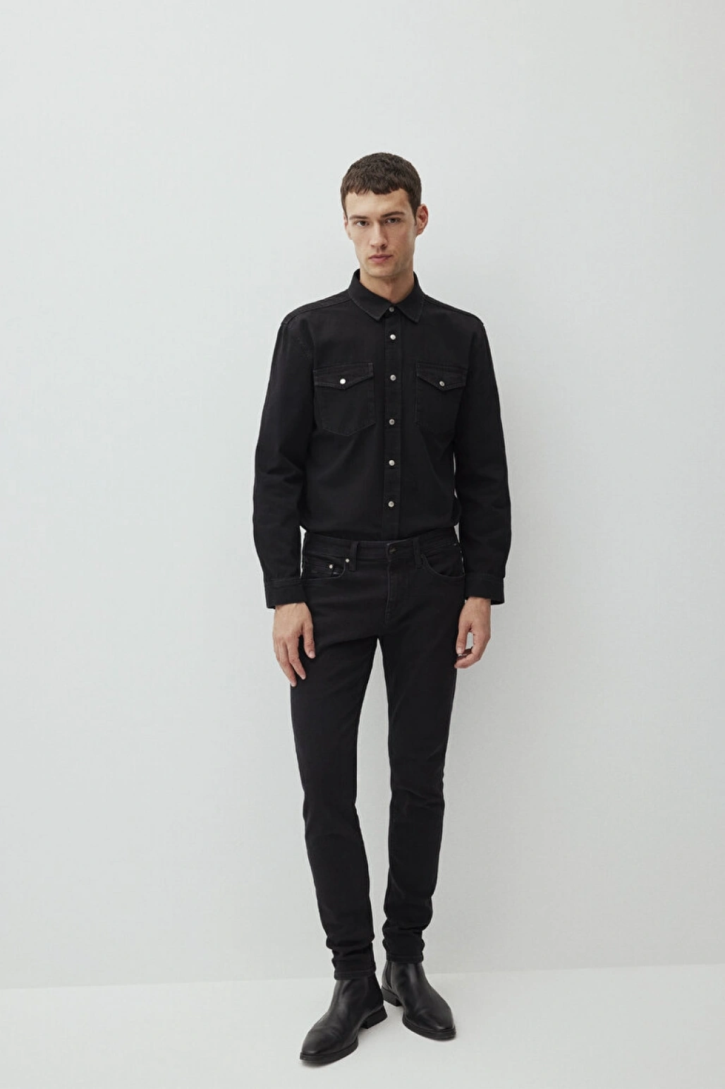 James Lux Black Antrasit Smoke Jean Pantolon