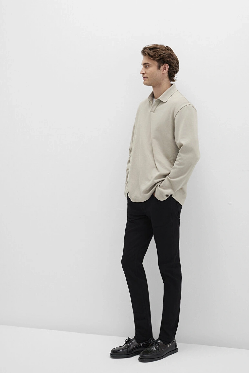 James Siyah Comfort Jean Pantolon