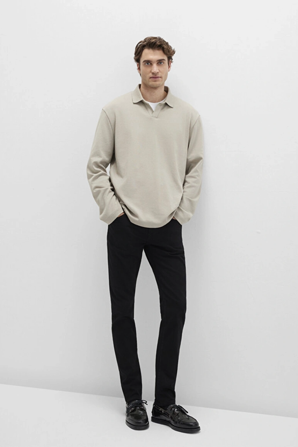 James Siyah Comfort Jean Pantolon