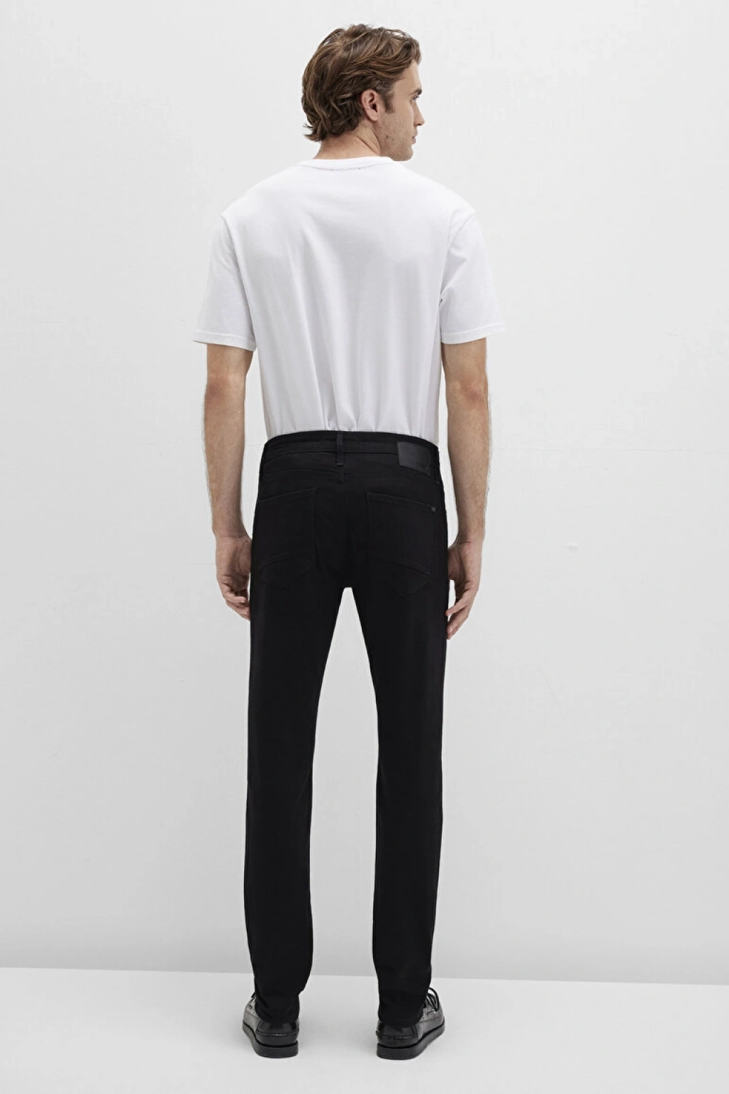 James Siyah Comfort Jean Pantolon