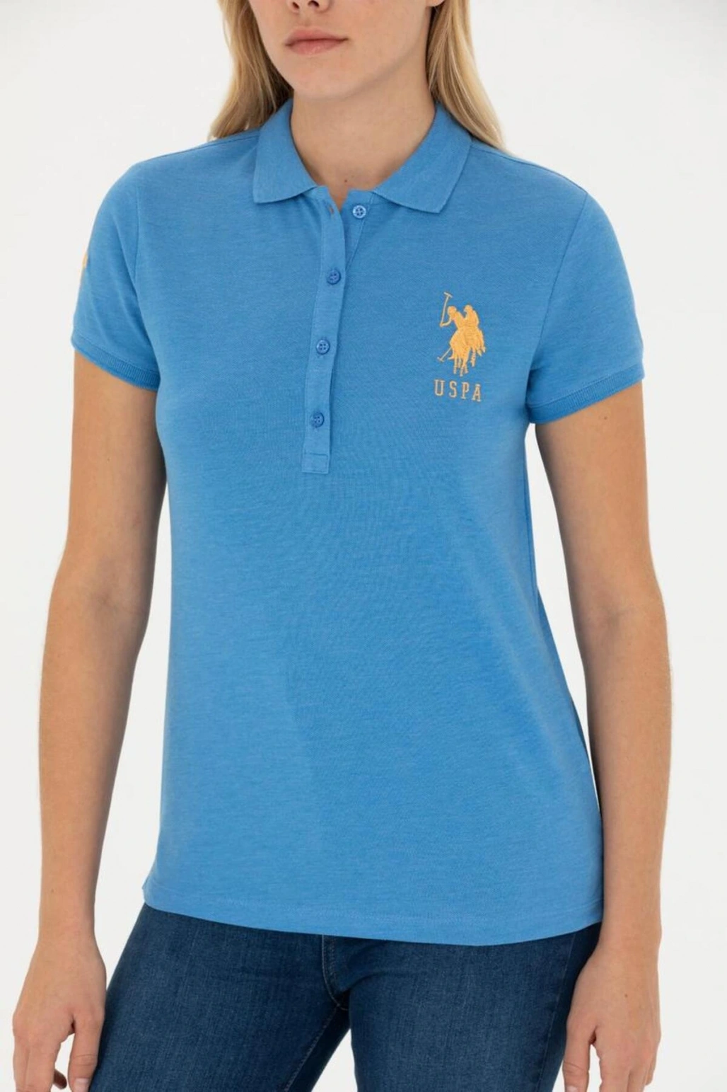 Kadın  Basic Polo Yaka Tişört