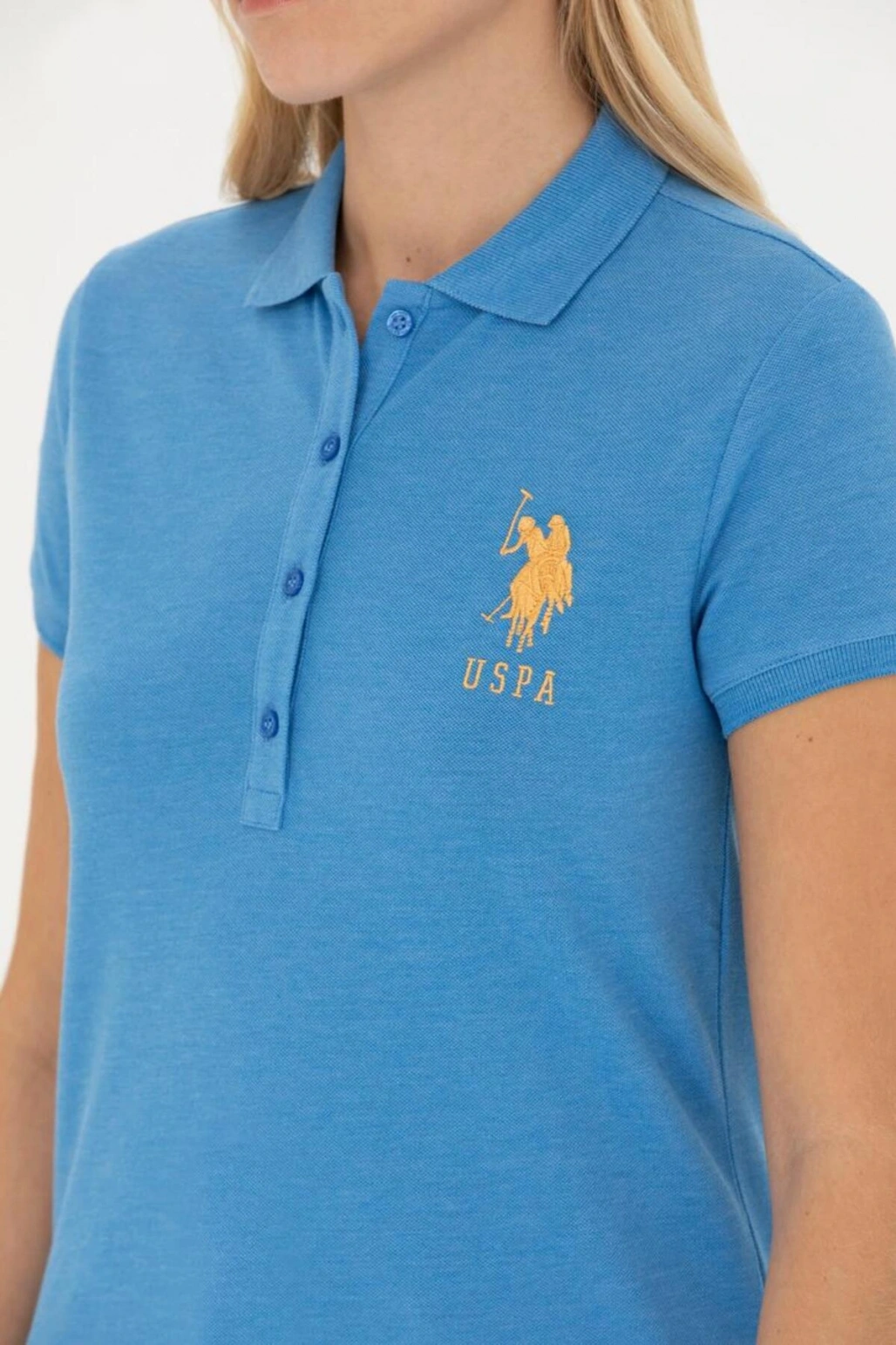 Kadın  Basic Polo Yaka Tişört