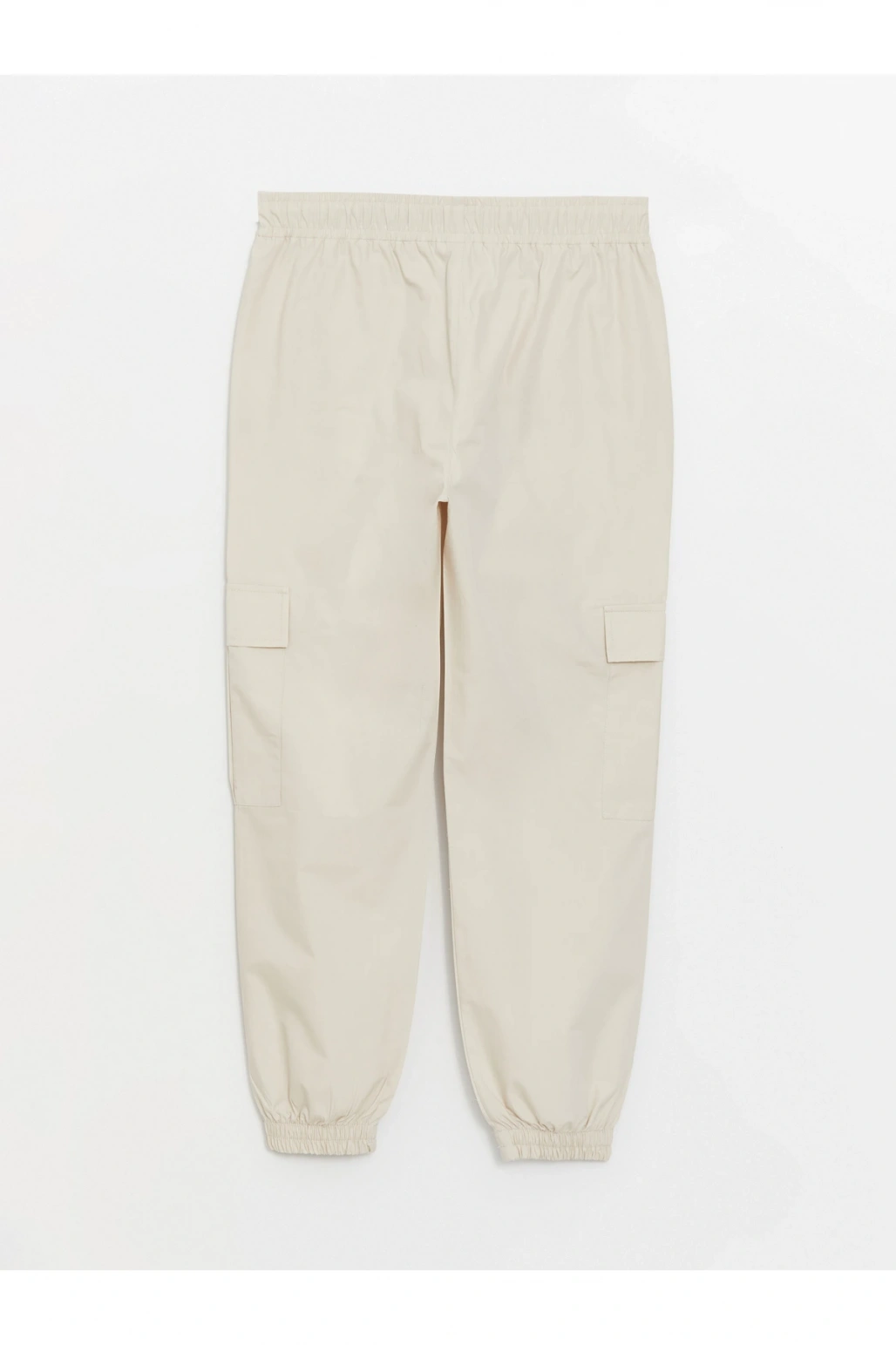 Kadın Beli Lastikli Düz Jogger Pantolon