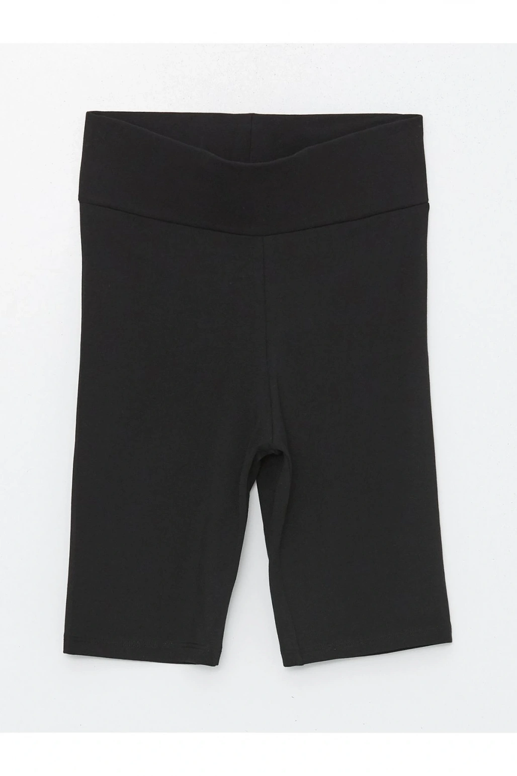 Kadın Beli Lastikli Düz Tayt