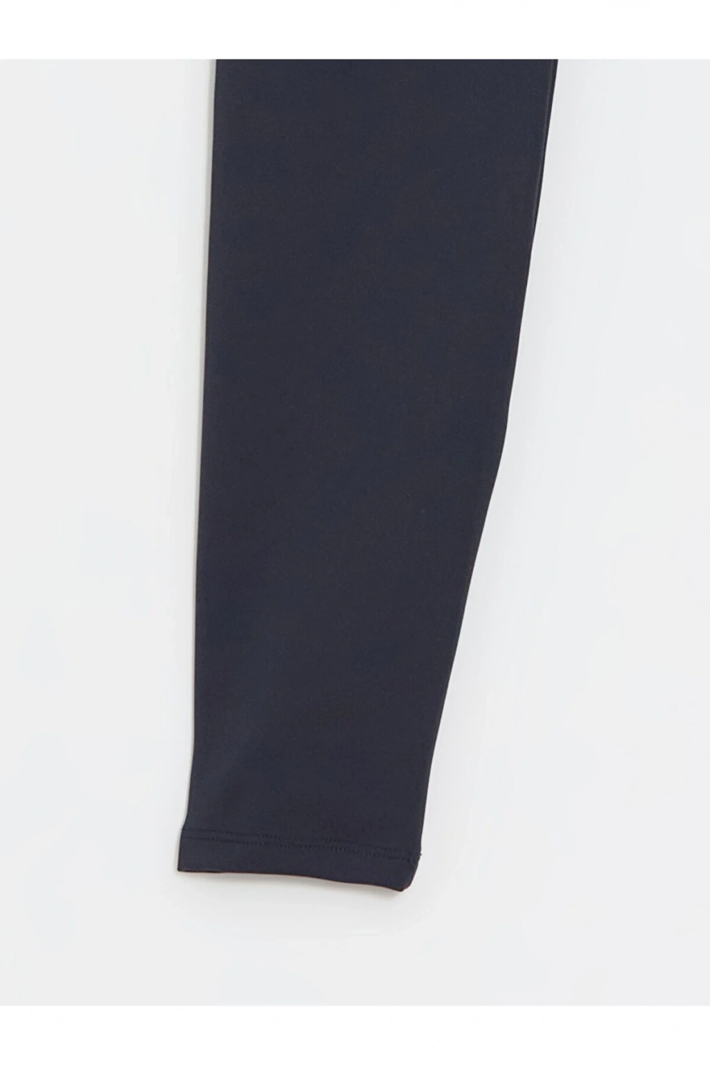 Kadın Beli Lastikli Ekstra Dar Fit Düz Tayt