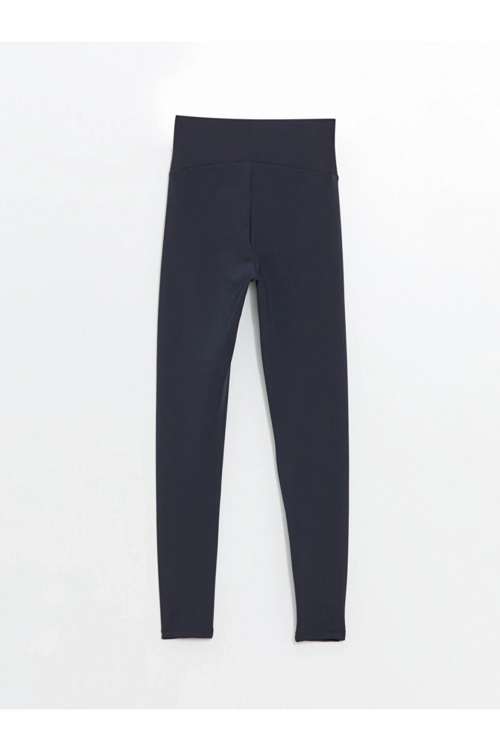 Kadın Beli Lastikli Ekstra Dar Fit Düz Tayt