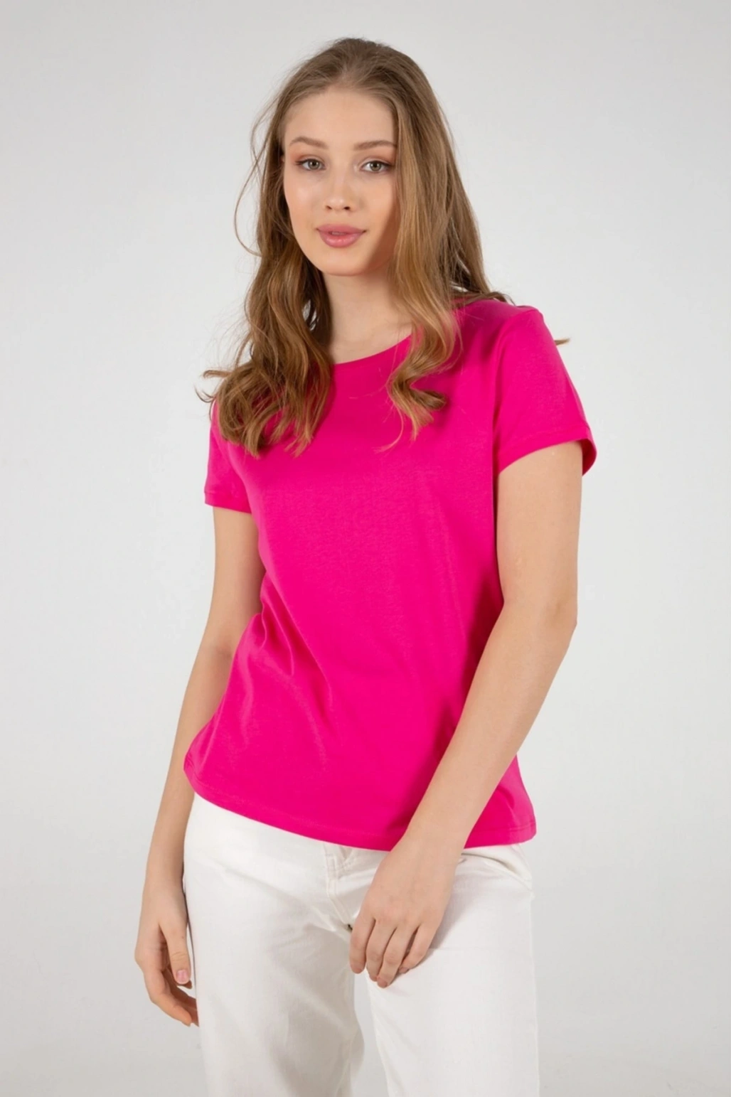 Kadın Bisiklet Yaka Tshirt