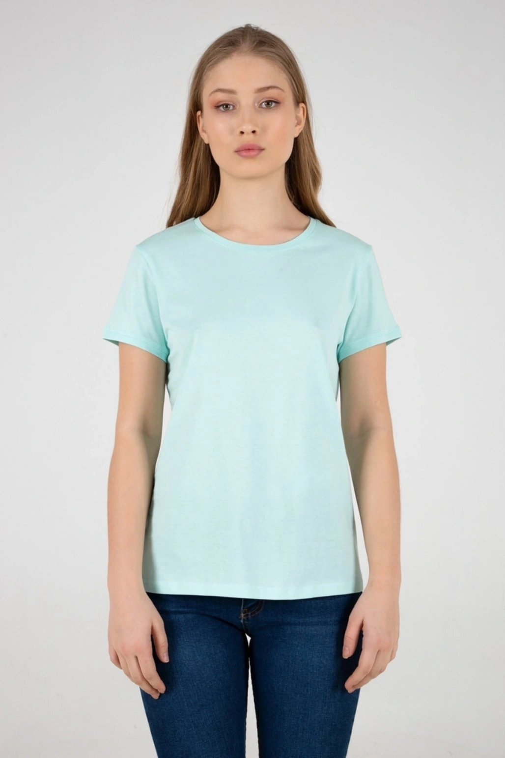 Kadın Bisiklet Yaka Tshirt