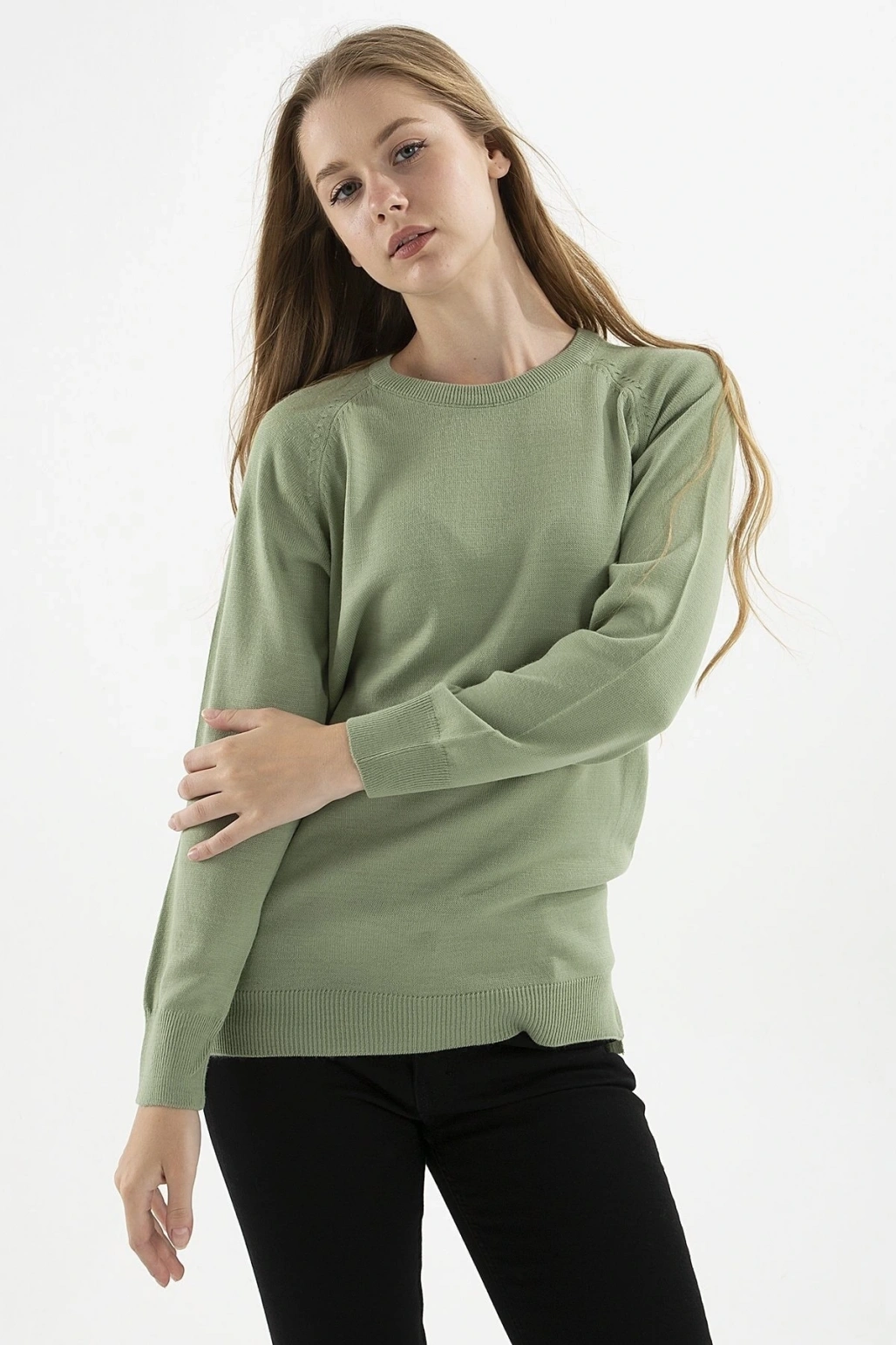 Kadın Bisiklet Yaka Tunik