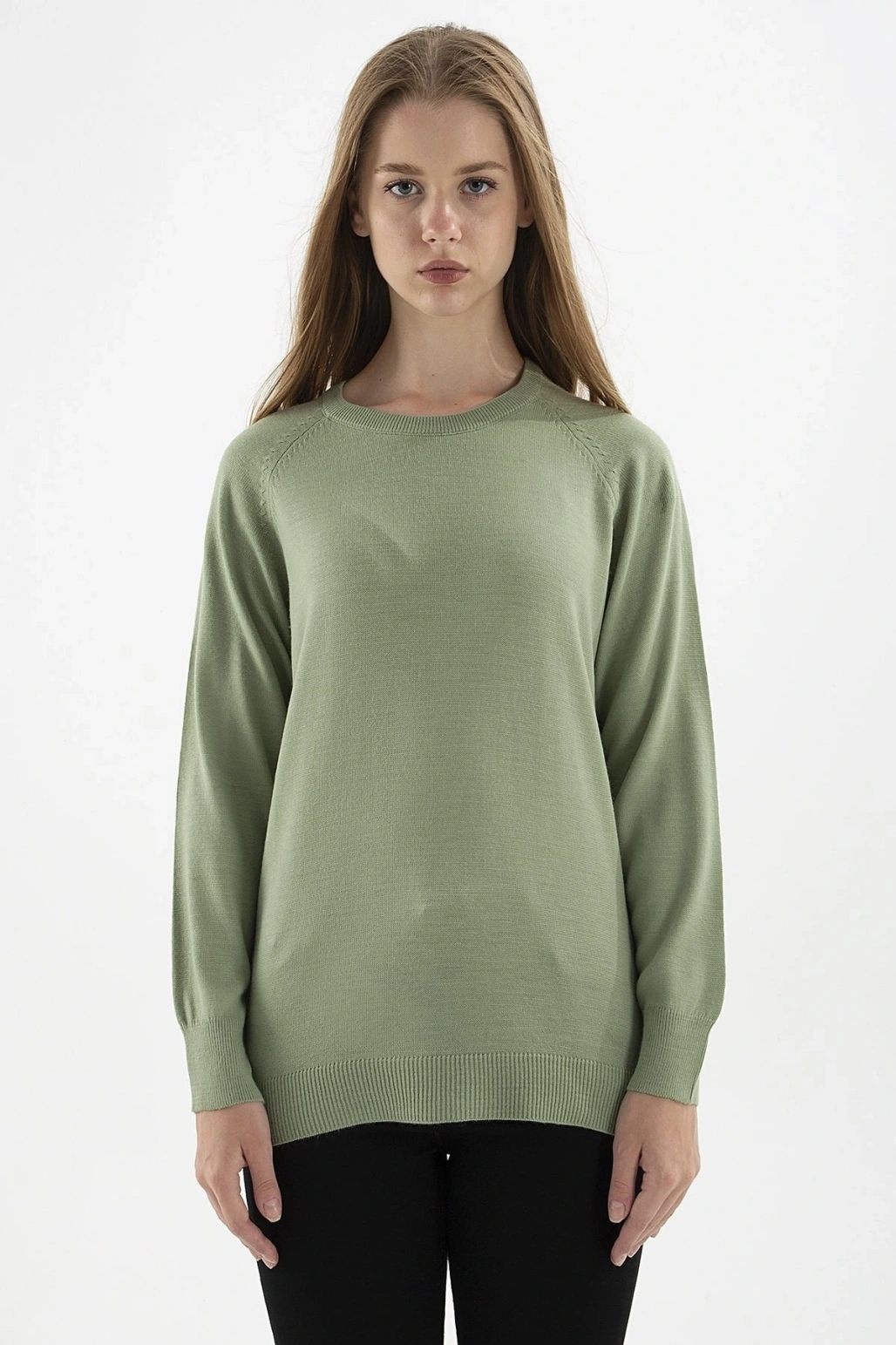 Kadın Bisiklet Yaka Tunik