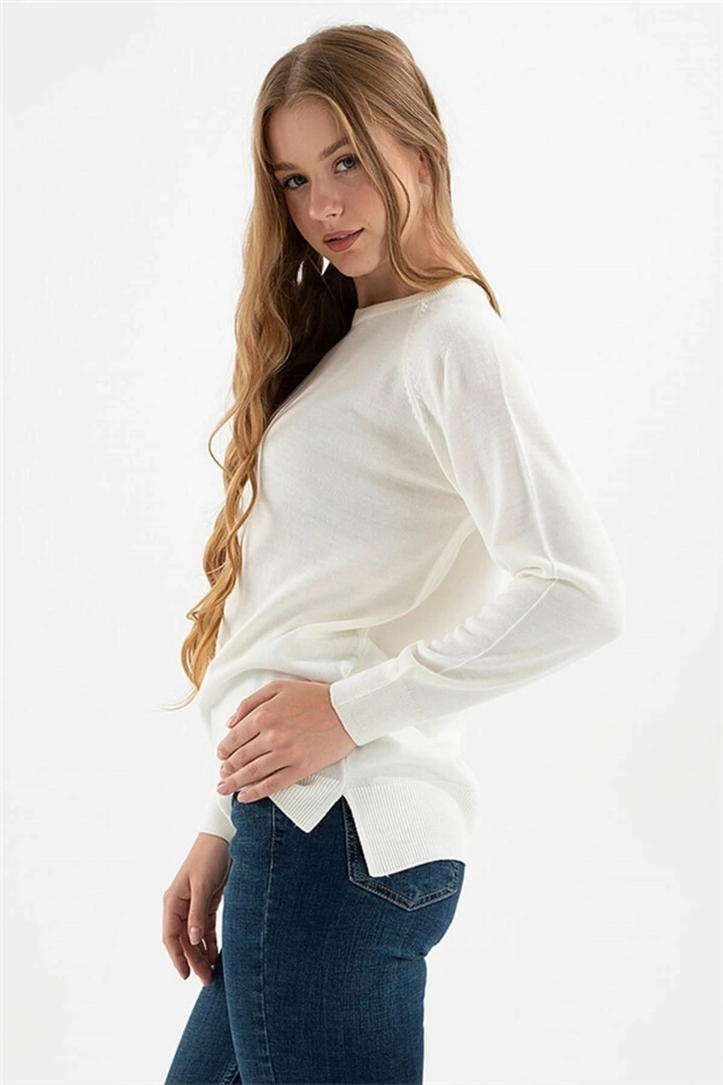 Kadın Bisiklet Yaka Tunik