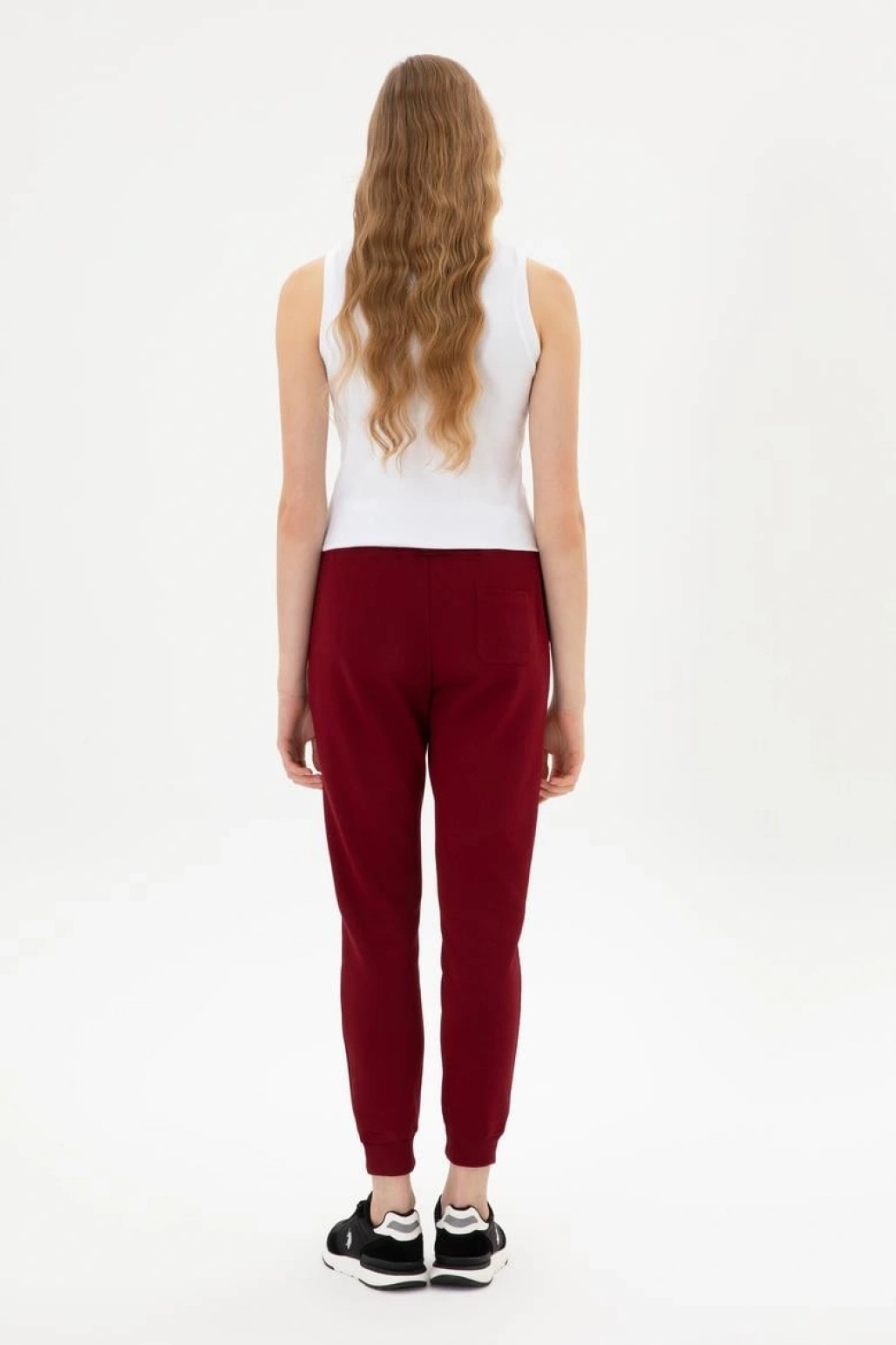 Kadın Bordo Jogger Eşofman Altı