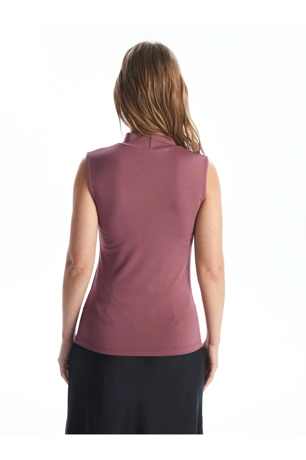 Kadın Dik Yaka Düz Atlet