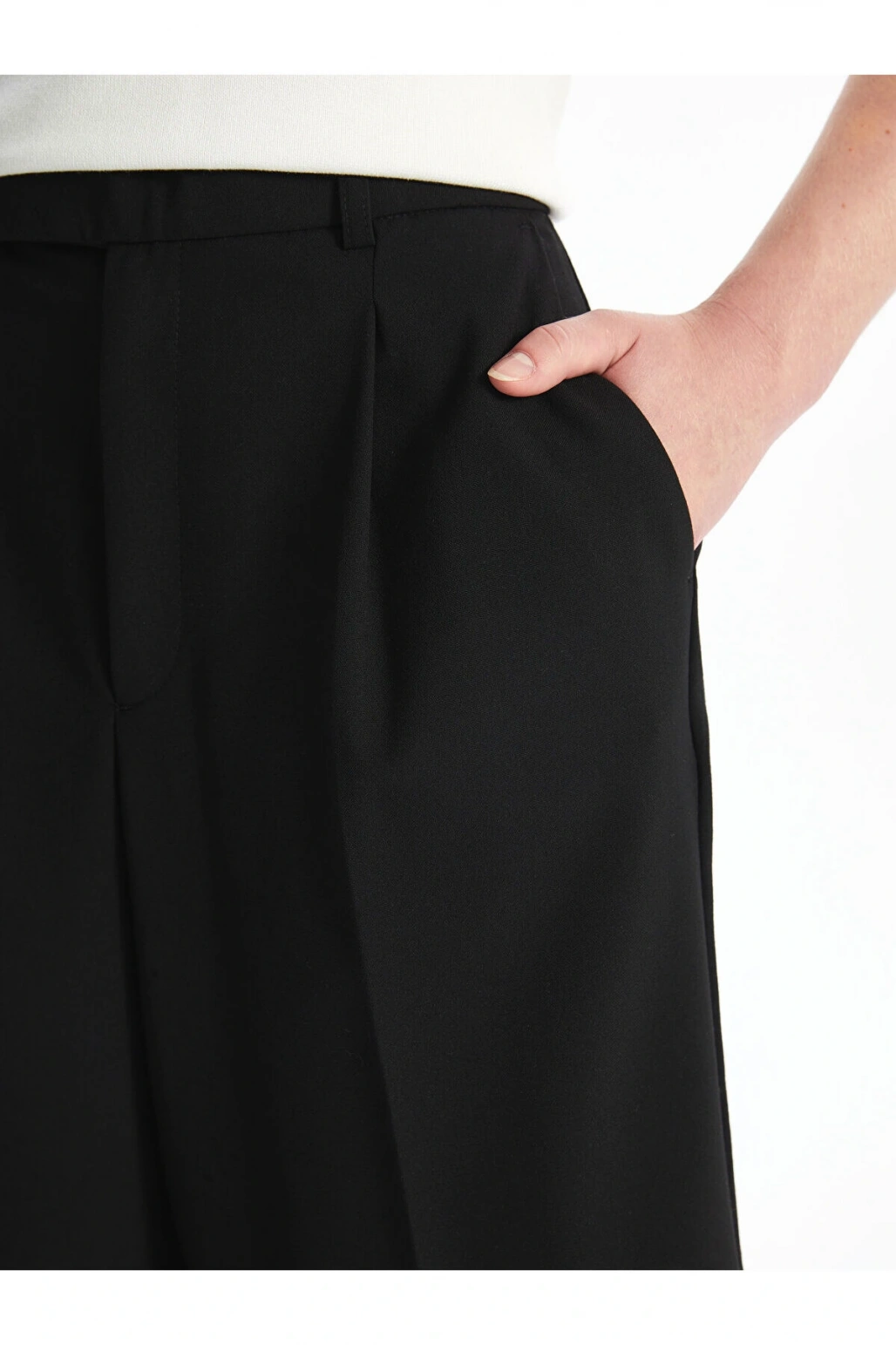 Kadın Loose Fit Düz Şort