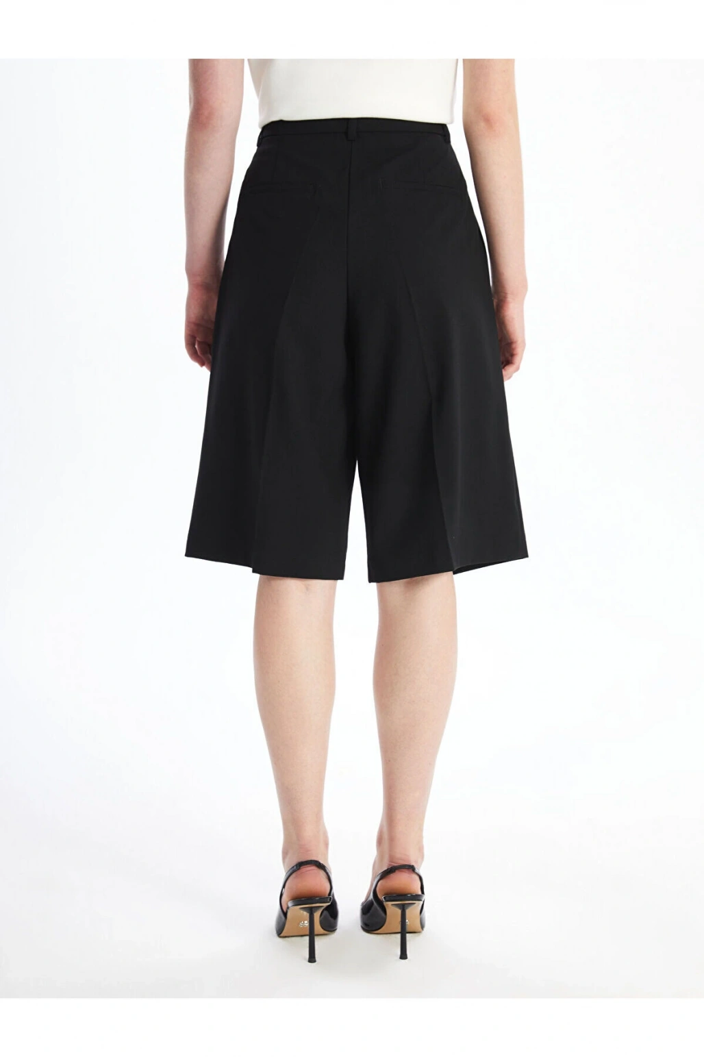 Kadın Loose Fit Düz Şort