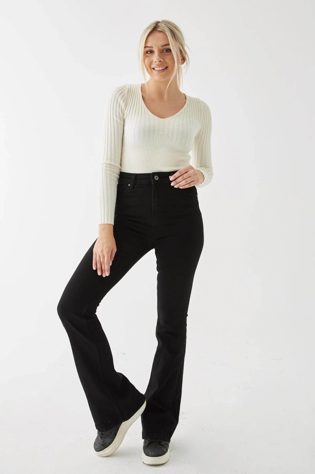 Kadın Pantolon Siyah 23k0190k1