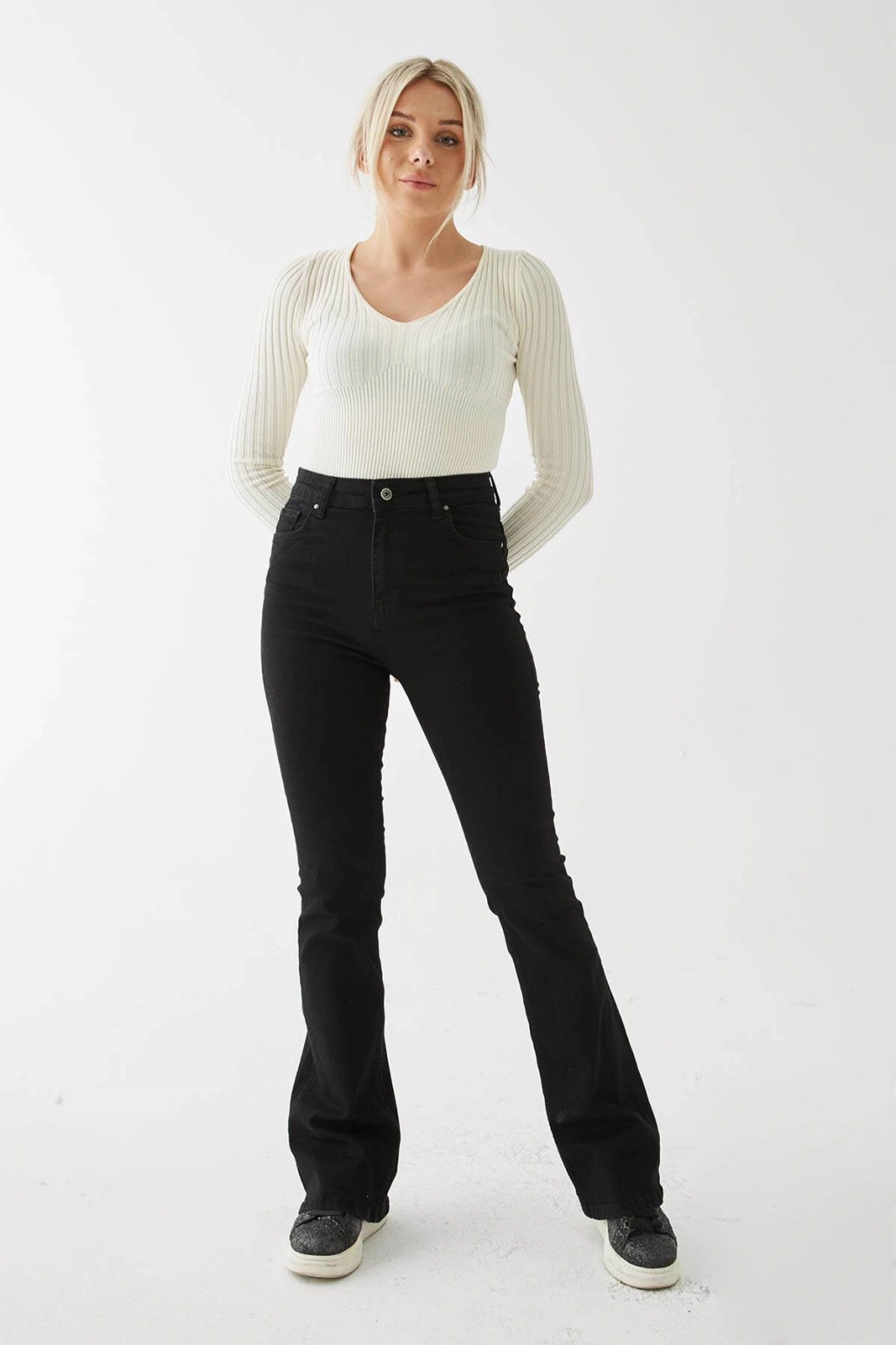 Kadın Pantolon Siyah 23k0190k1