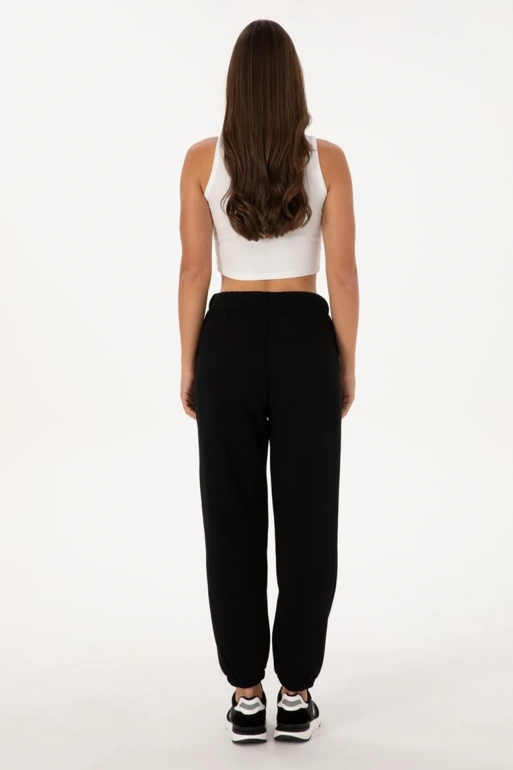 Kadın Siyah Jogger Eşofman Altı