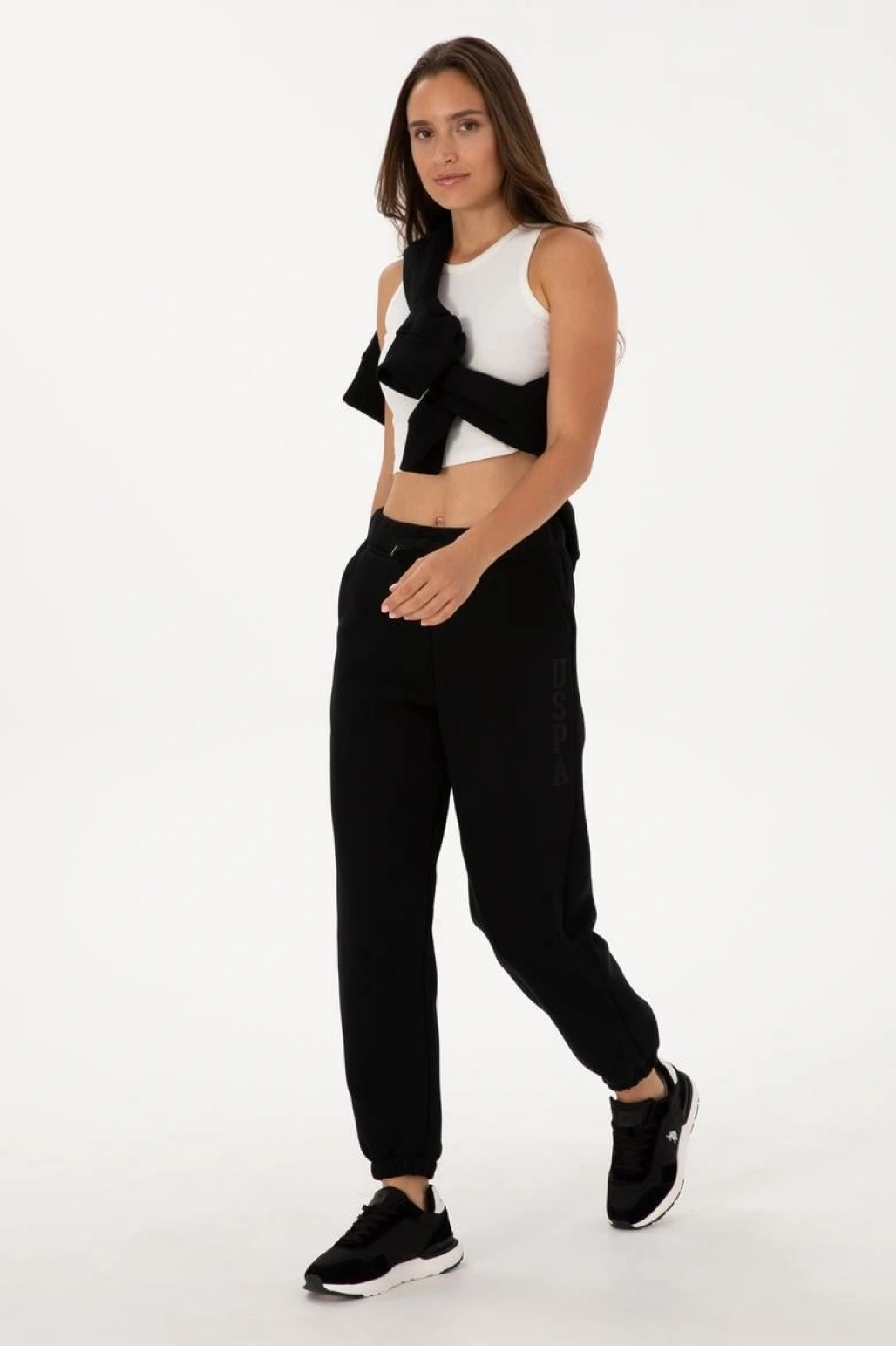 Kadın Siyah Jogger Eşofman Altı