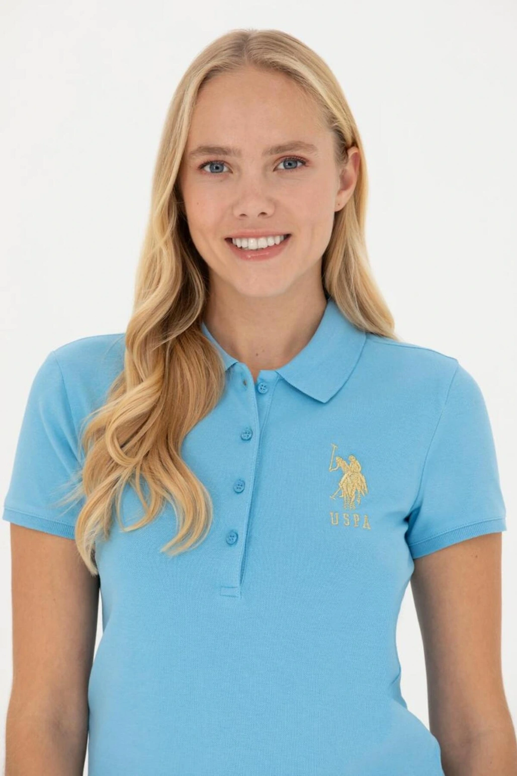 Kadın Basic Polo Yaka Tişört 1567889